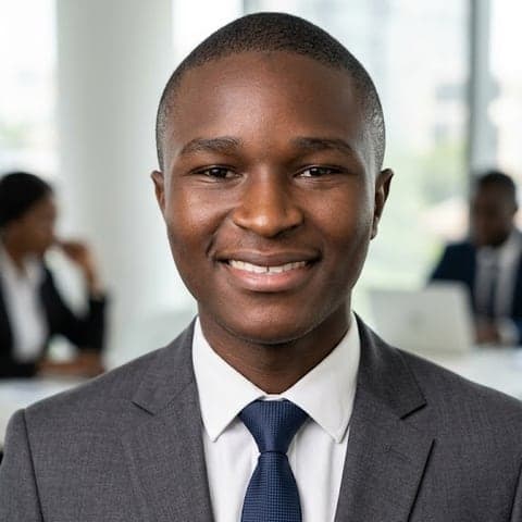Portrait de Landry Tchuenkam, Promoteur à Diaspora Institut